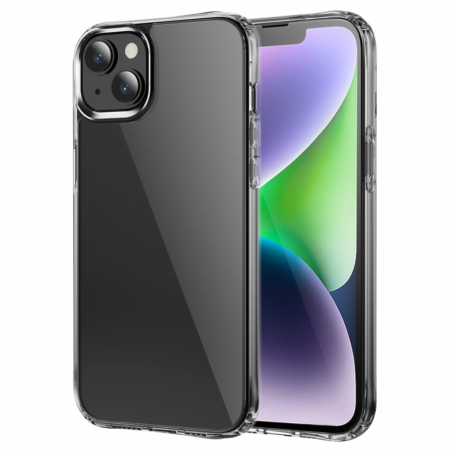 For iPhone 15 High Transparency Back Cover TPU PC Shockproof Mobile Phone Case For iPhone 15 High Transparency Back Cover TPU PC Shockproof Mobile Phone Case